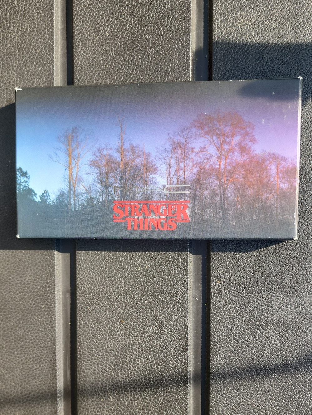 NIB Never MAC Cosmetics Stranger Things Eyeshadow Palette - Purple, Blue, Red